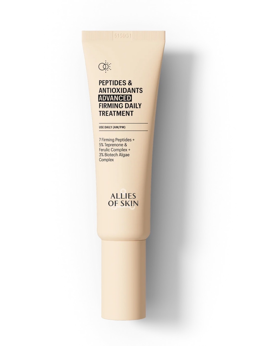 Allies of Skin PEPTIDES & ANTIOXIDANTS ADVANCED FIRMING DAILY TREATMENT 20ml